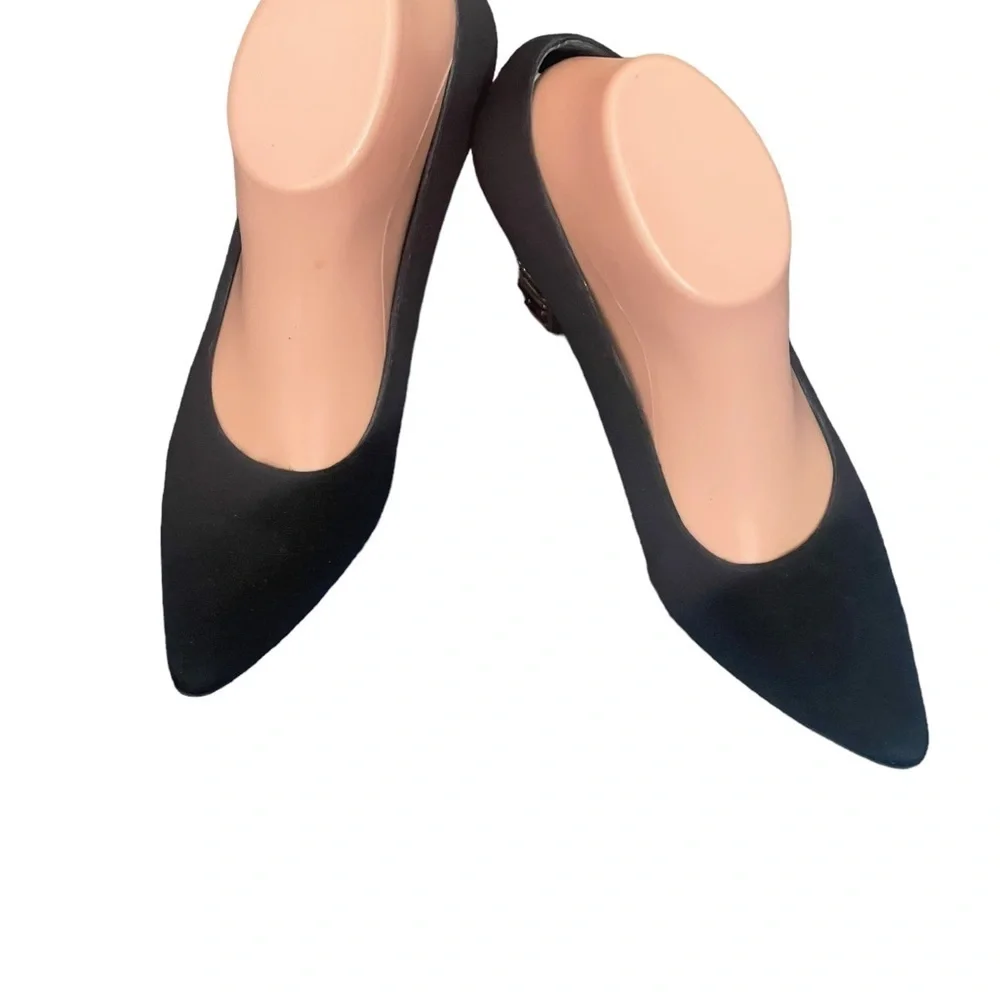 STUART WEITZMAN VINTAGE SHOES JEWELED‎ HEELS SPAIN 8B EVENING